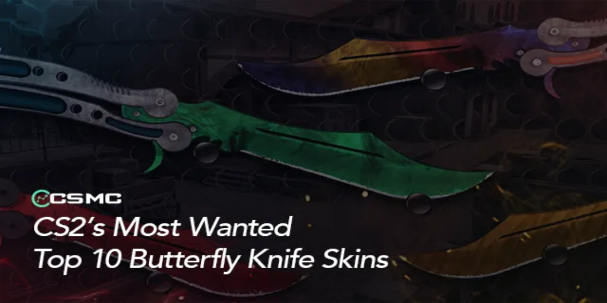 Top 10 Skins de Faca Borboleta em CS2