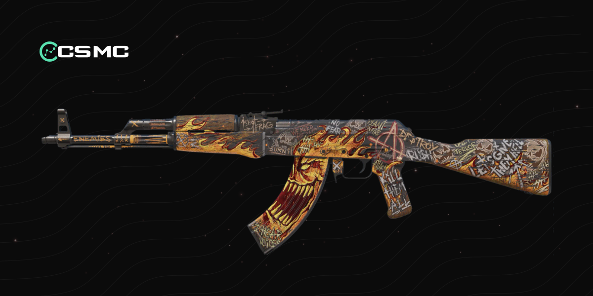 AK-47 | Searing Rage (Field-Tested) - Price, Info & Where to Buy in CS2