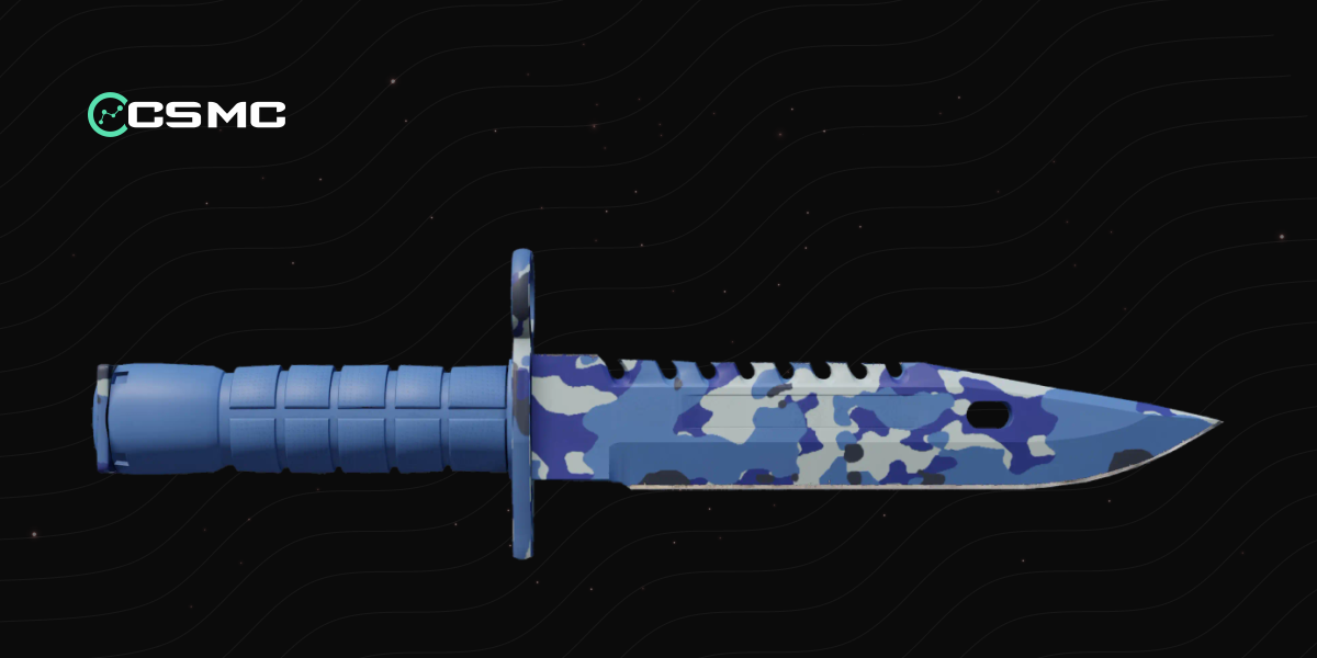 StatTrak™ M9 刺刀（★） | 澄澈之水 价格、购买、成本