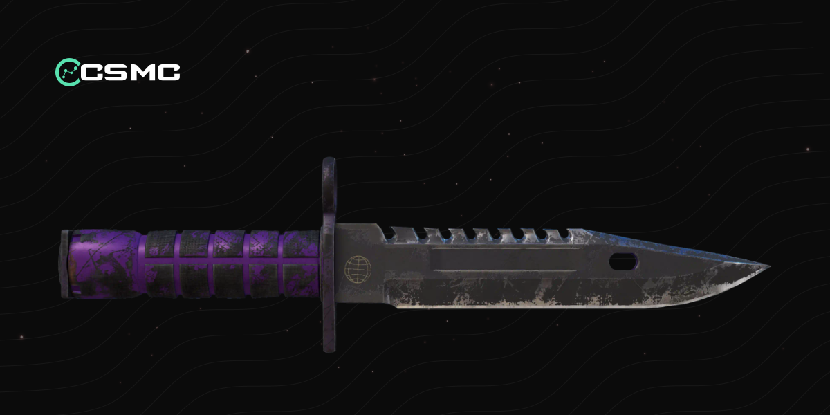 M9 Bayonet | Ultraviolet (Well-Worn) - Price, Info & Where to Buy in CS2