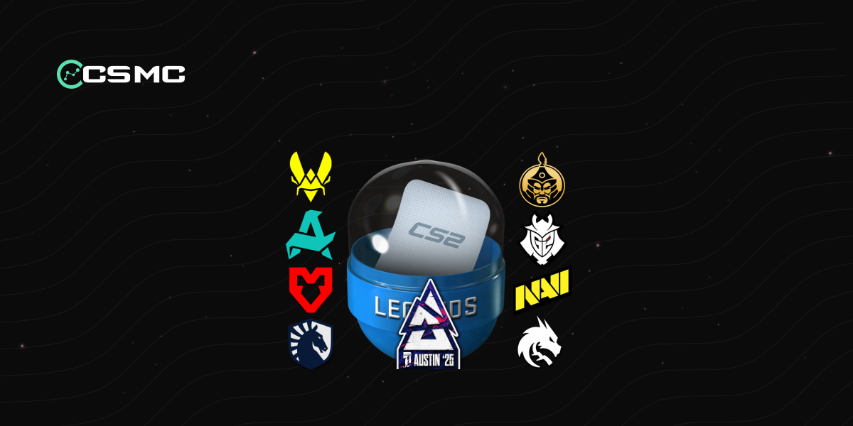Austin 2025 Legends Sticker Capsule — CS2所有皮肤、价格和掉落概率