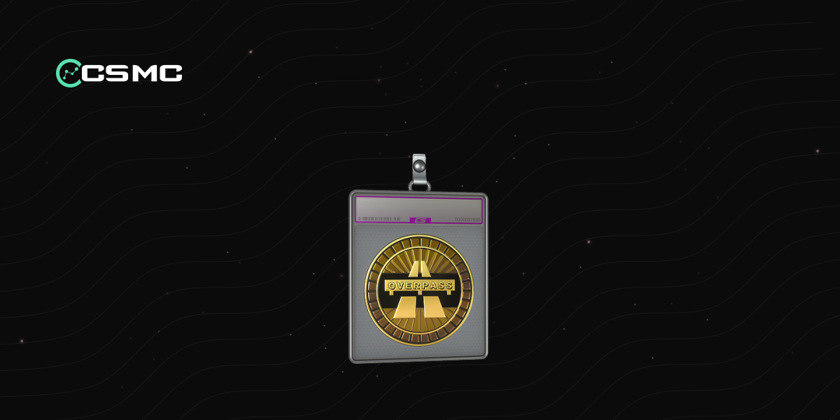 Sticker Slab | Overpass (Gold) - Price, Info & Where to Buy in CS2