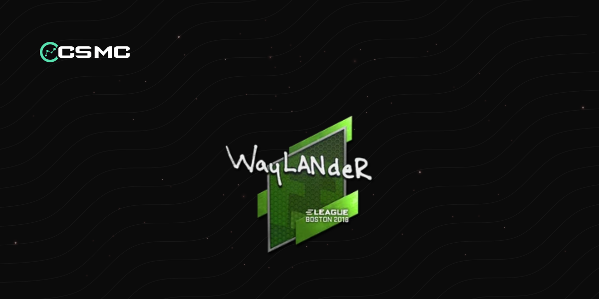 Sticker | wayLander | Boston 2018 - Price, Info & Where to Buy in CS2