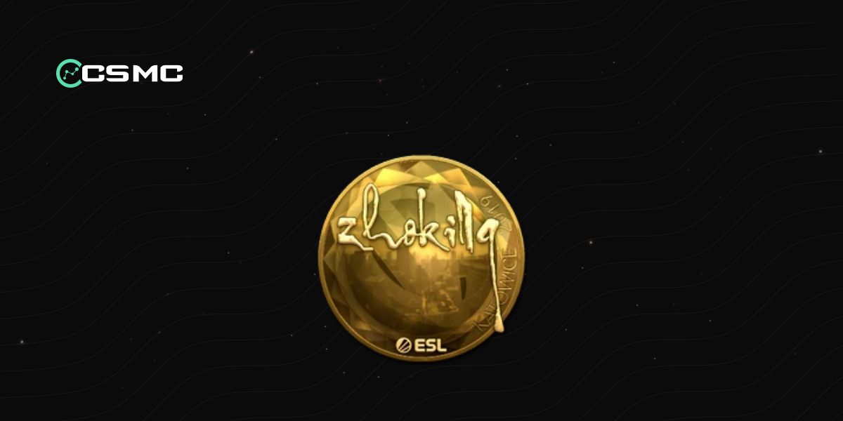Sticker | zhokiNg (Gold) | Katowice 2019 - Price, Info & Where to Buy ...
